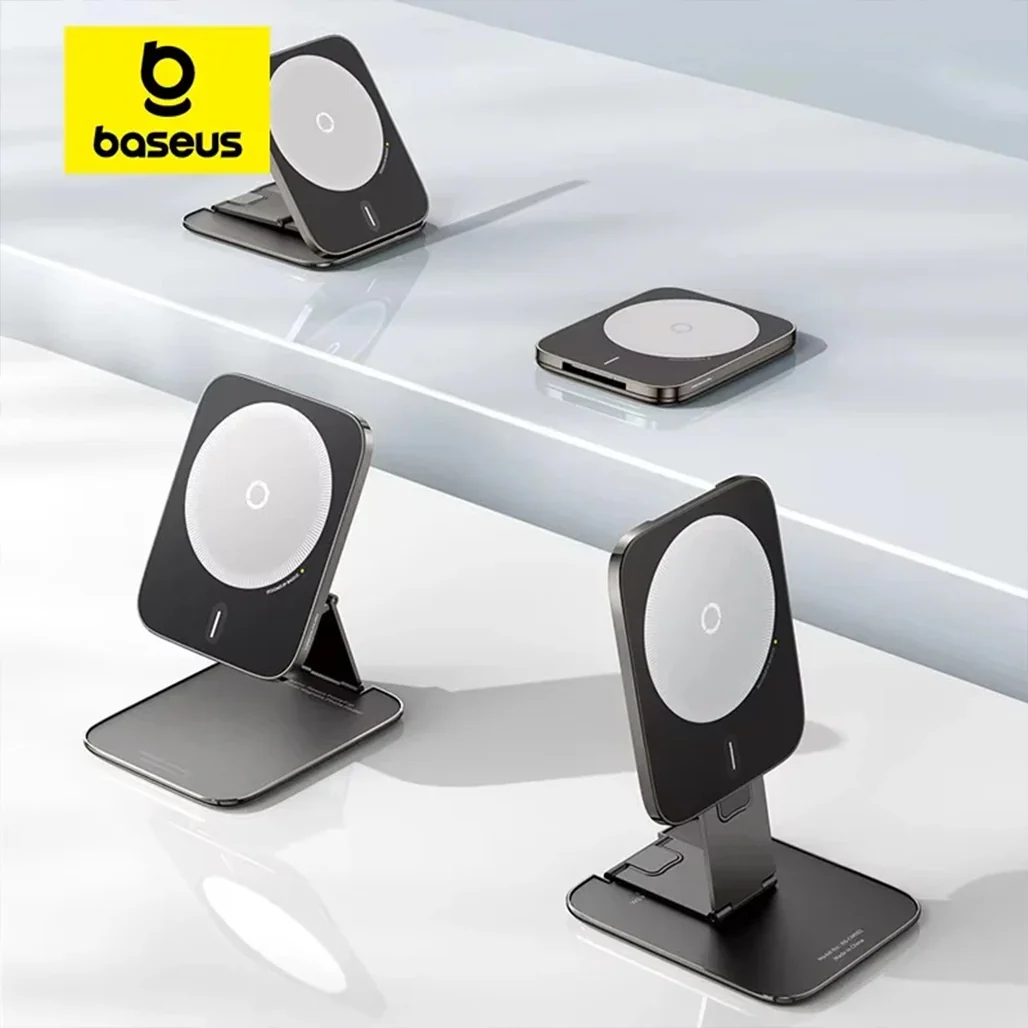 Baseus PrimeTrip VX1 Versatile Travel Magnetic Phone Holder – Ultra-Thin, 3-Axis Foldable, Dual Magnetic Sides, Multiple Modes - Image 2