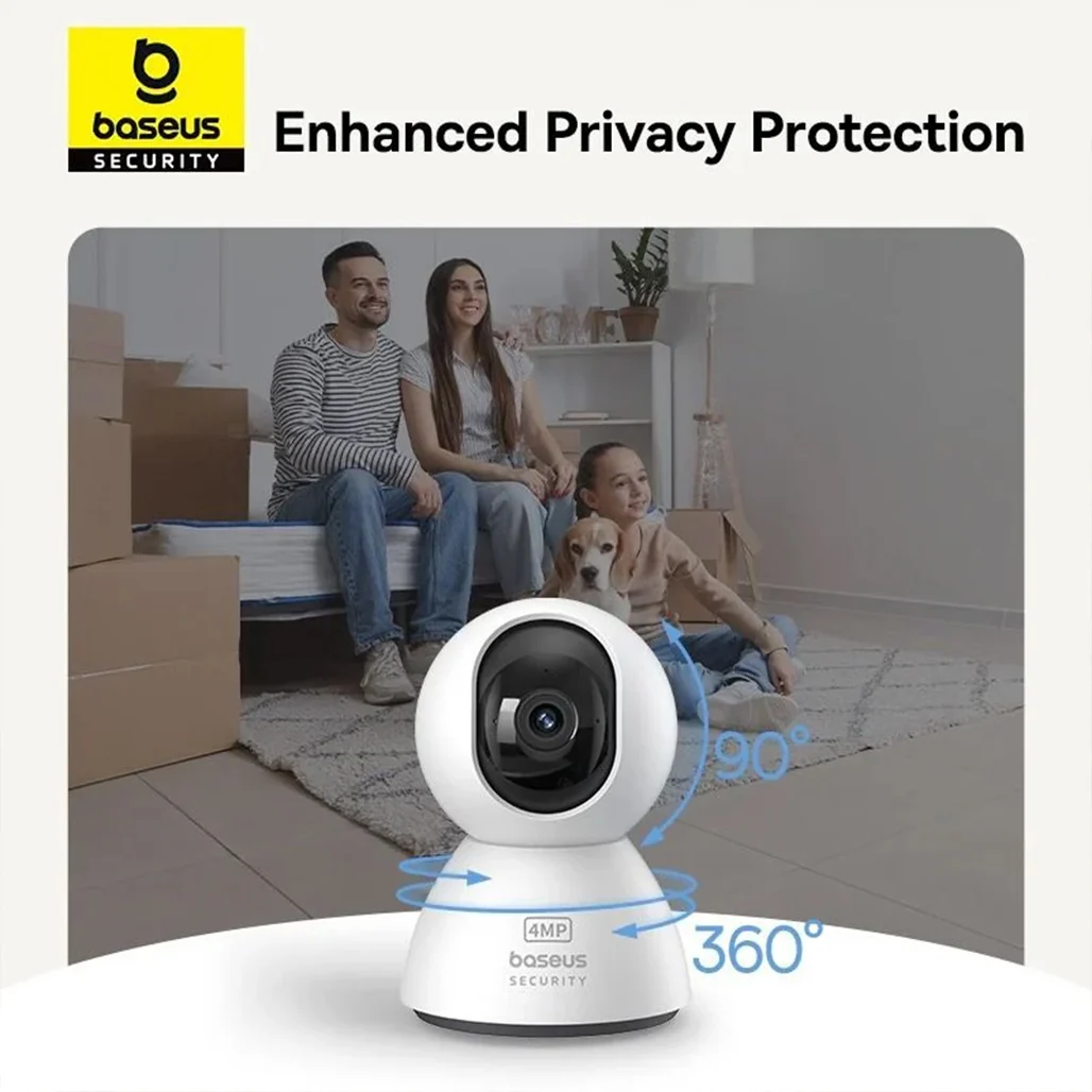 Baseus Security P1 - Indoor Camera 3K – 8X Zoom - Image 4