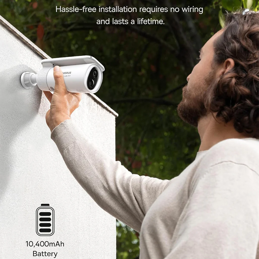 Baseus Security S1 - Outdoor Camera 2K – Solar-Powered - Image 5