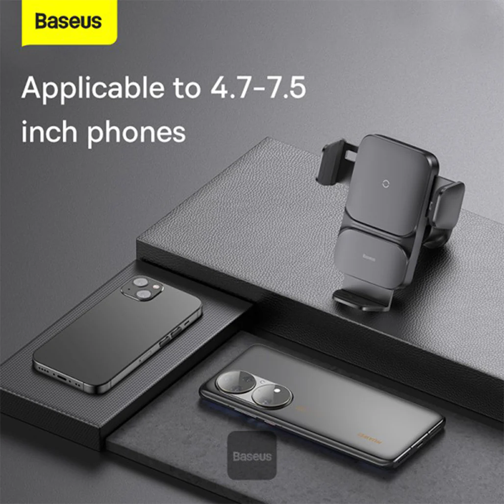 Baseus Wisdom Auto Alignment Car Air Vent Mount Wireless Charger (Qi - 15W) - Image 8