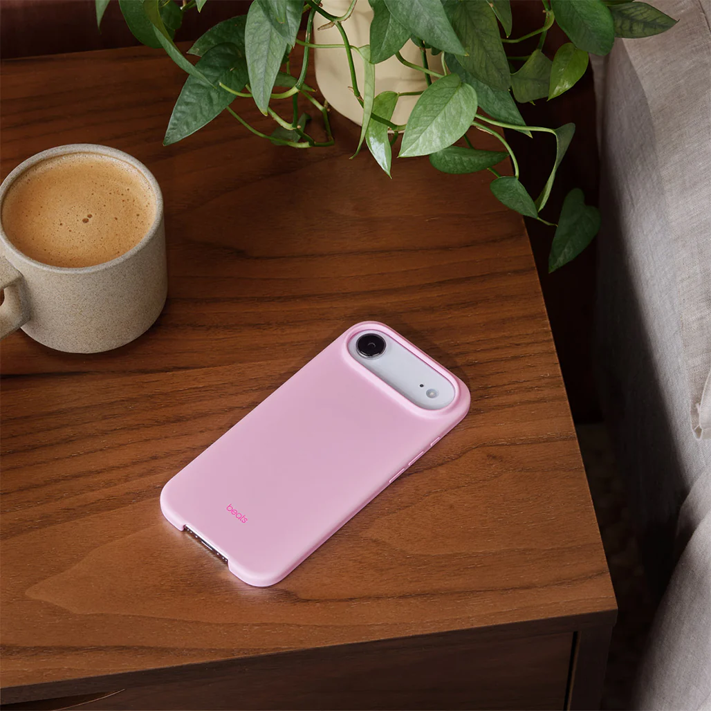 Beats iPhone 17 Air Case - Pebble Pink – Hardshell Case with MagSafe & Camera Control - Image 3