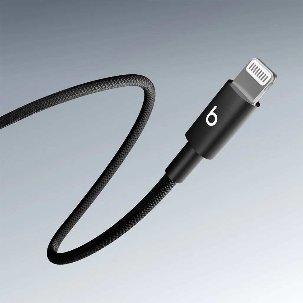 Beats USB-C to Lightning Woven Charging Cable 1.5m – Fast Charging, Tangle-Free, CarPlay Compatible - Image 3