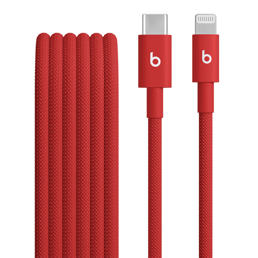 Beats USB-C to Lightning Woven Charging Cable 1.5m – Fast Charging, Tangle-Free, CarPlay Compatible - Image 5