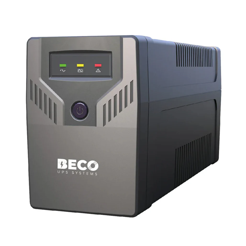 Beco GP600 600VA UPS System with AVR and Dual Universal Sockets