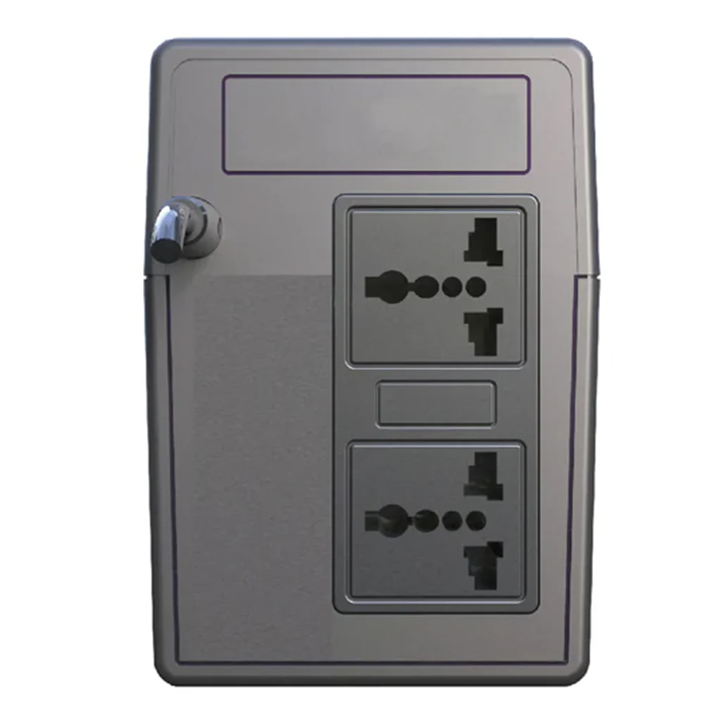 Beco GP600 600VA UPS System with AVR and Dual Universal Sockets - Image 2