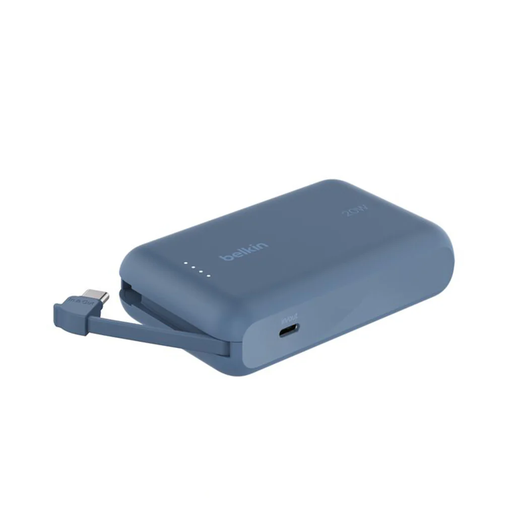 Belkin BoostCharge 10,000mAh USB-C Power Bank with Integrated Cable – 20W Fast Charging & Dual Device Support - Image 11