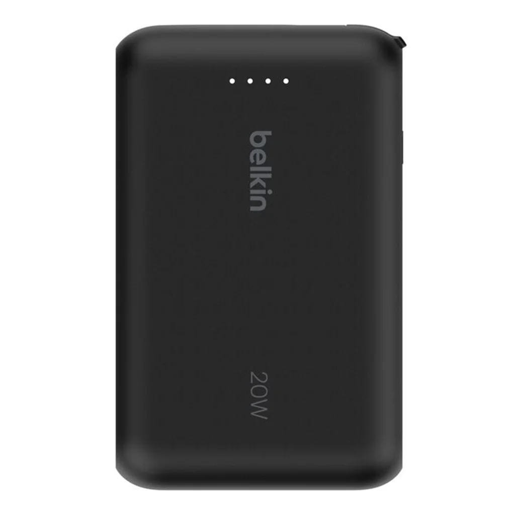 Belkin BoostCharge 10,000mAh USB-C Power Bank with Integrated Cable – 20W Fast Charging & Dual Device Support - Image 2