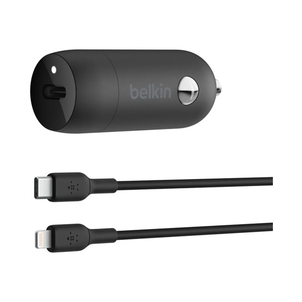 Belkin BoostCharge 30W USB-C Car Charger with USB-C Cable - Image 2