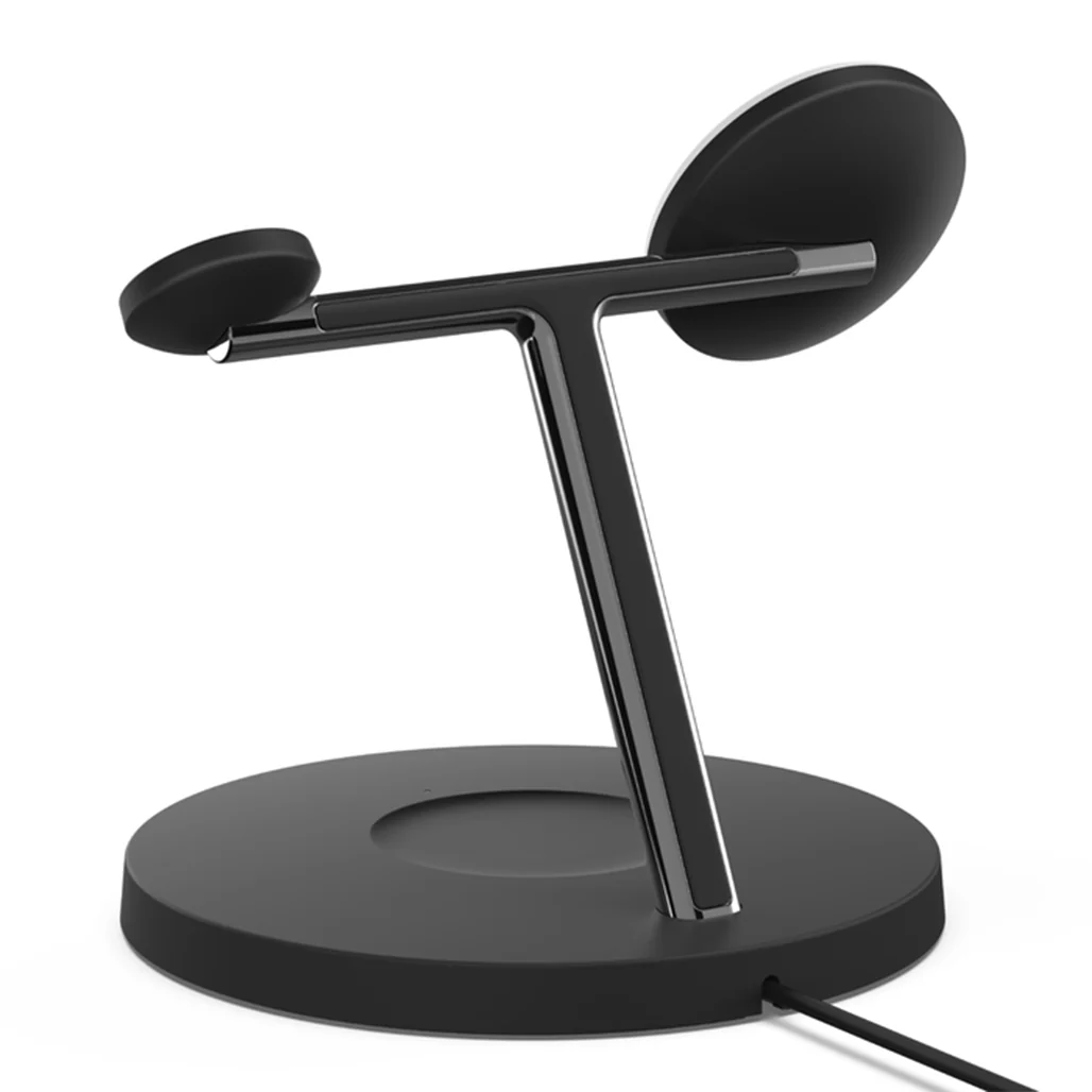 Belkin BoostCharge Pro 3-in-1 Wireless Charger with MagSafe 15W – Charge iPhone, Apple Watch, and AirPods - Image 4