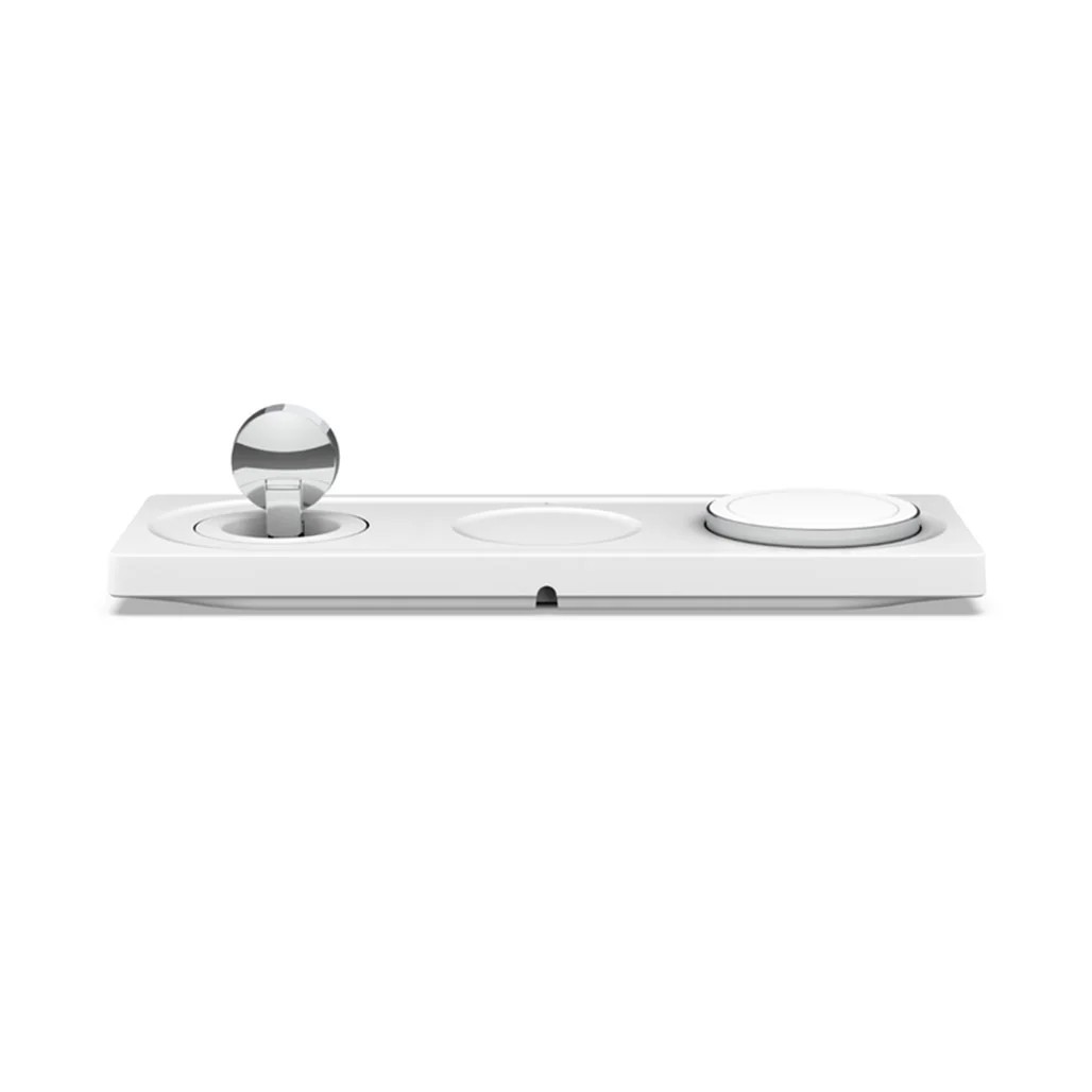 Belkin BoostCharge Pro 3-in-1 Wireless Charging Pad with MagSafe Technology – Fast Charging for iPhone, Apple Watch, and AirPods - Image 4