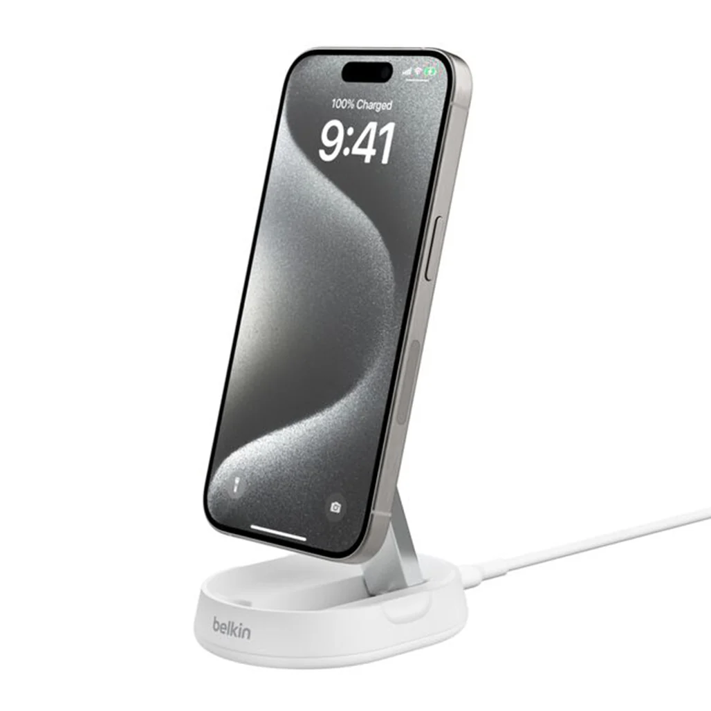 Belkin BoostCharge Pro Convertible Magnetic Wireless Charging Stand with Qi2 15W – Fast Charging for iPhone and Qi2 Devices - Image 6