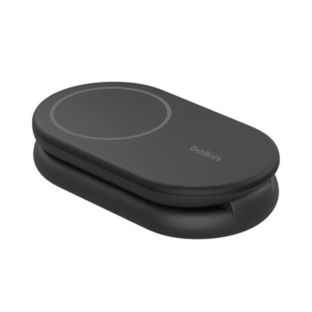 Belkin BoostCharge Qi2 15W Magnetic Foldable Wireless Charging Station for iPhone & Qi-Compatible Devices - Image 2