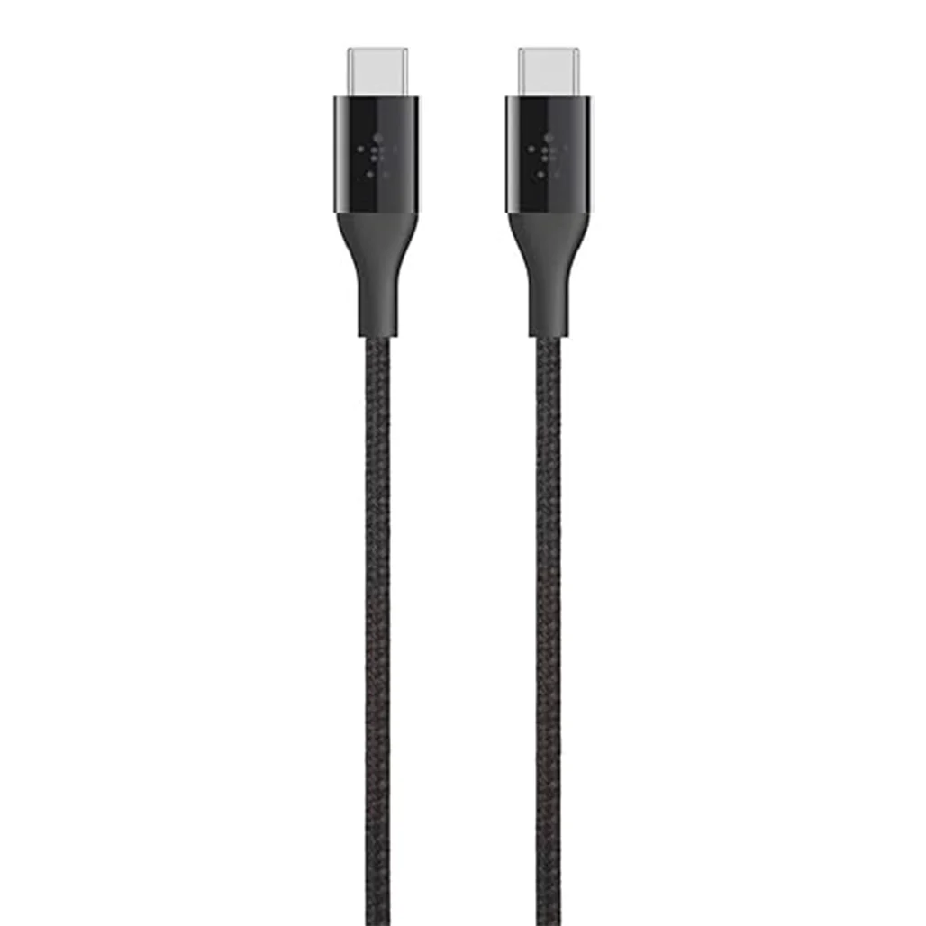 Belkin MIXIT DuraTek Kevlar USB-C to USB-C Cable - 4 Feet (Black), Ultra-Durable with Aramid Fibers and Nylon Braiding - Image 3