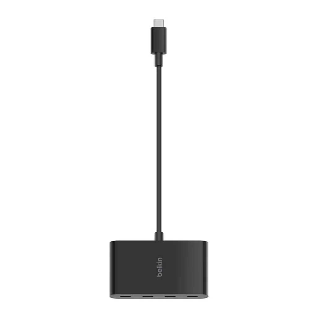 Belkin USB-C to 4-Port Hub – 10Gbps Data Transfer, 100W PD, Universal Compatibility - Image 3