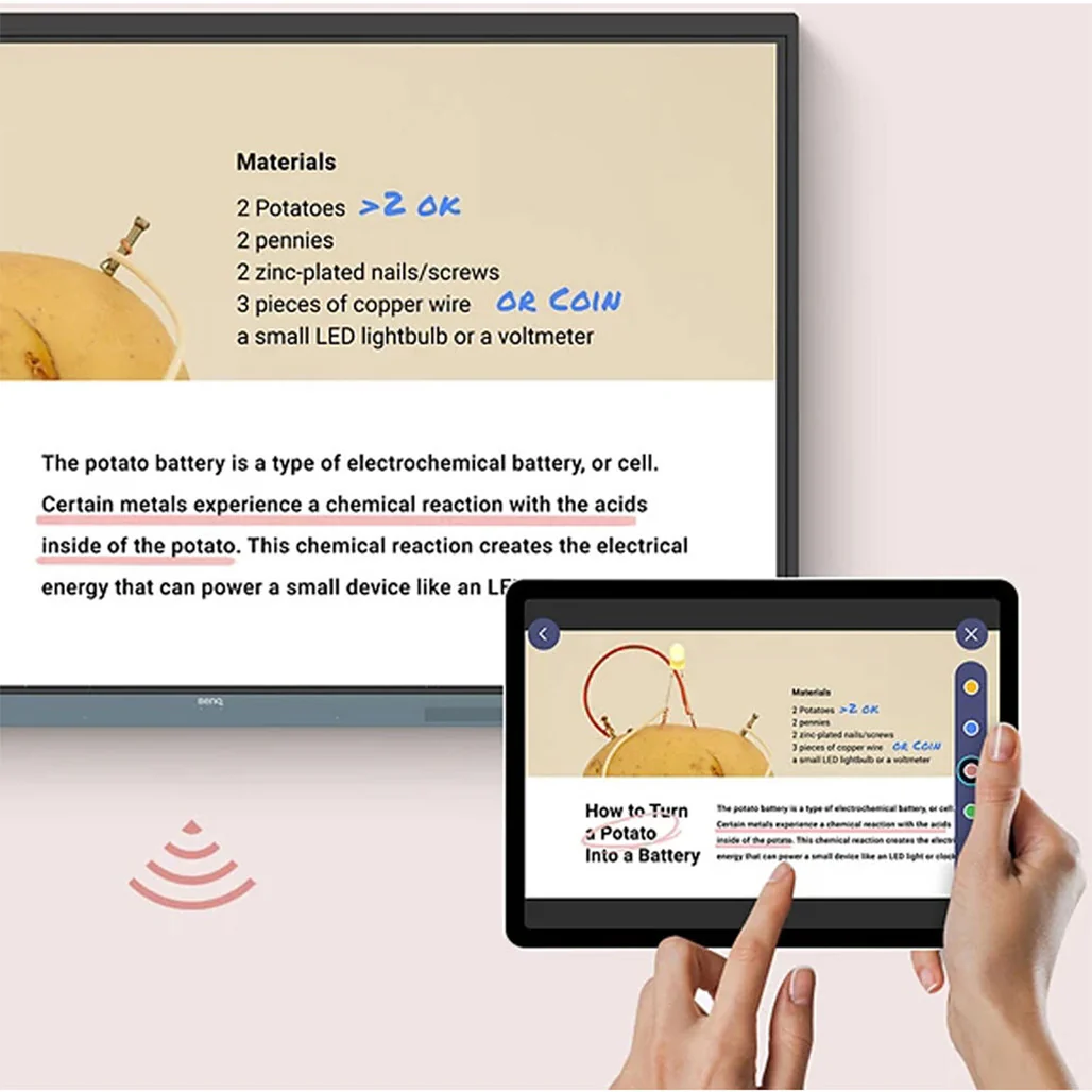 BenQ Board Essential RE04 – Interactive EDLA-Certified Smart Board - Image 8