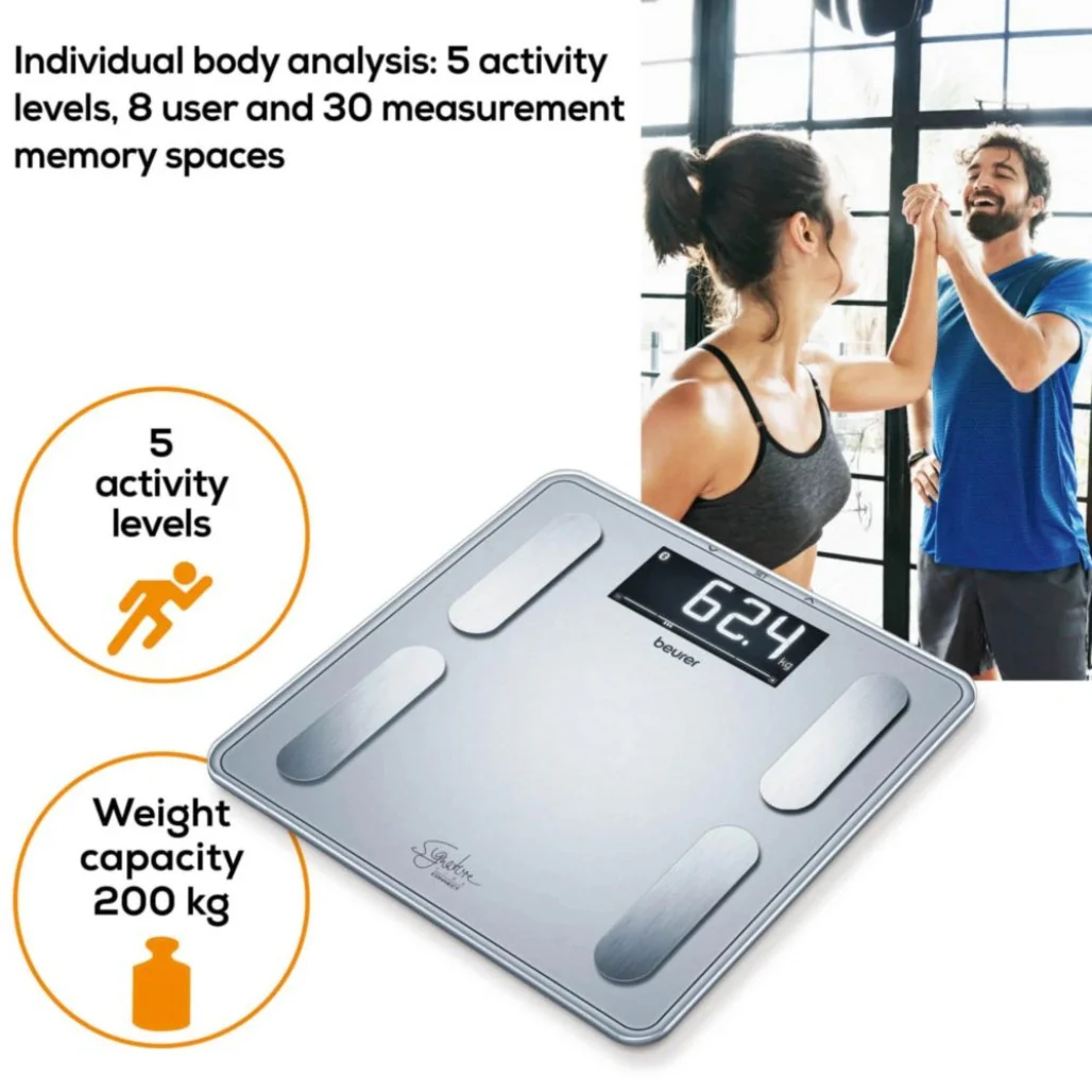 Beurer BF 405 Signature Line Diagnostic Bathroom Scale - Image 6