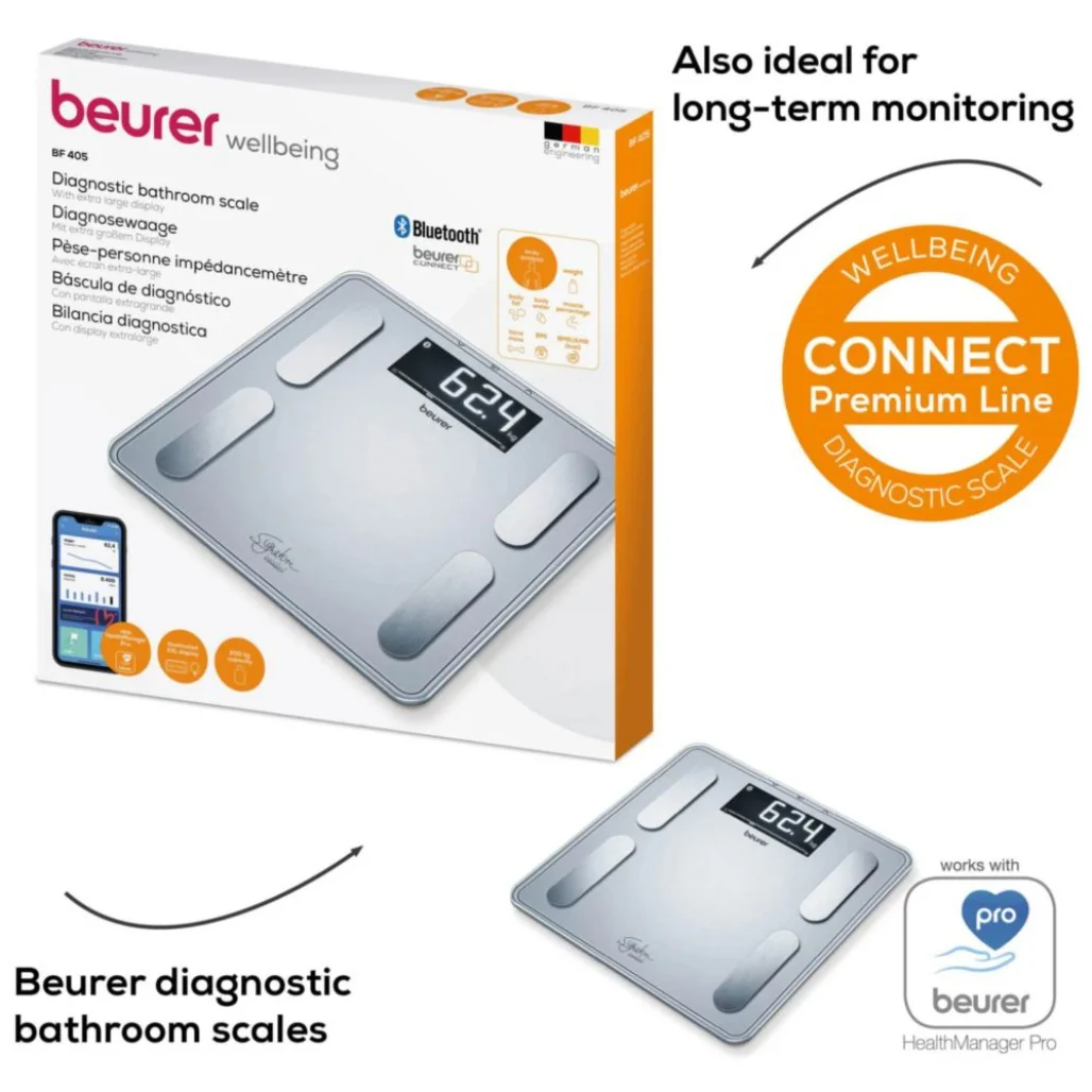 Beurer BF 405 Signature Line Diagnostic Bathroom Scale - Image 9