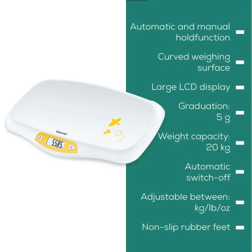 Beurer BY 80 Baby Scale - Image 3