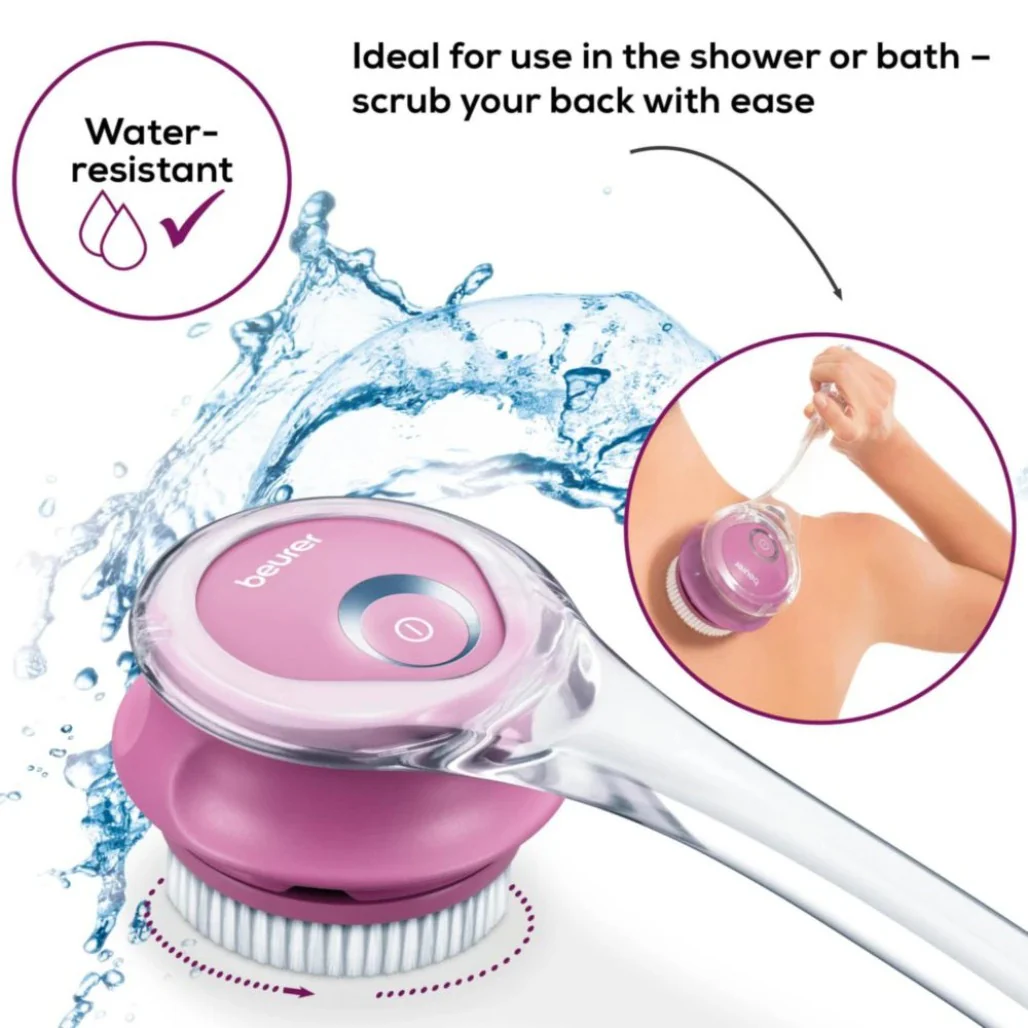 Beurer FC 55 Pureo Complete Cleansing Powered Body Brush - Image 3