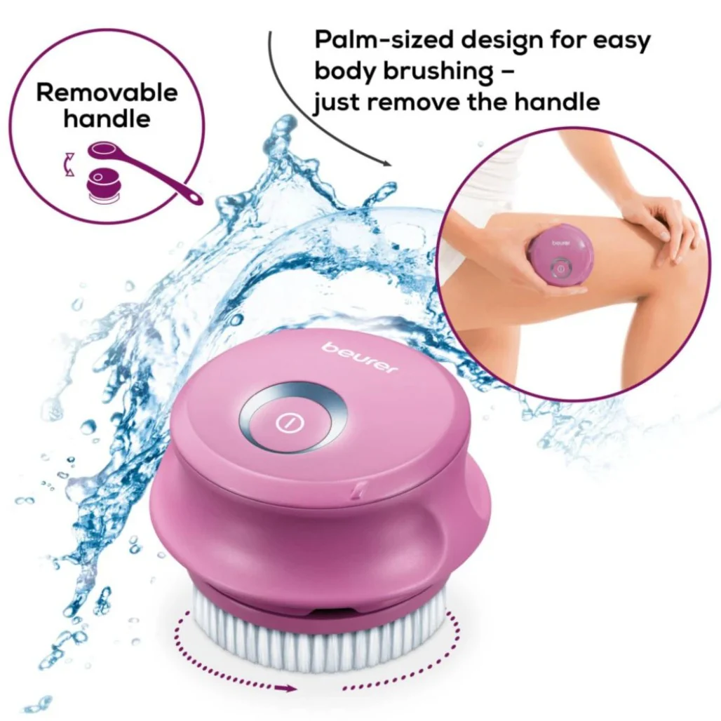 Beurer FC 55 Pureo Complete Cleansing Powered Body Brush - Image 4