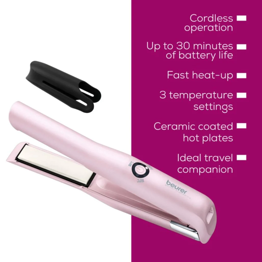 Beurer HS 20 Cordless Hair Straightener - Image 5