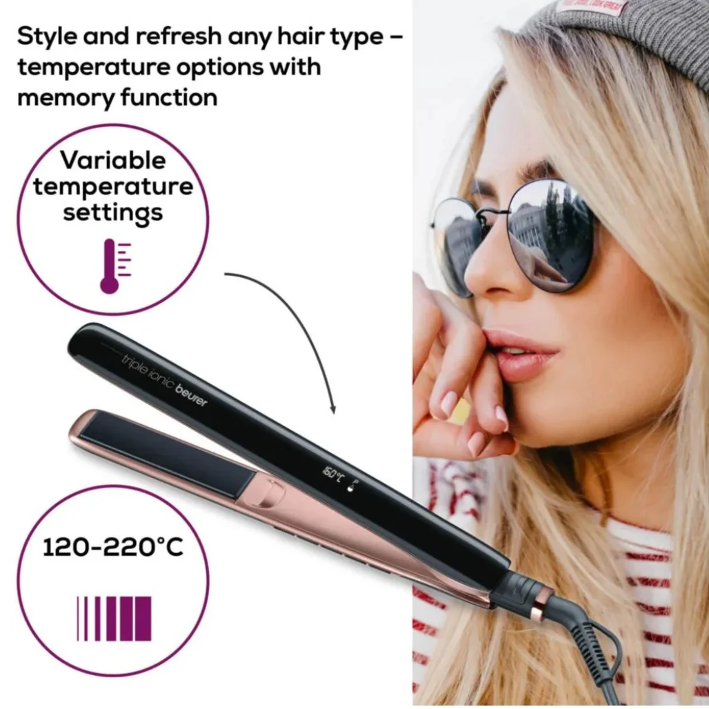 Beurer HS 80 Hair Straightener - Image 6