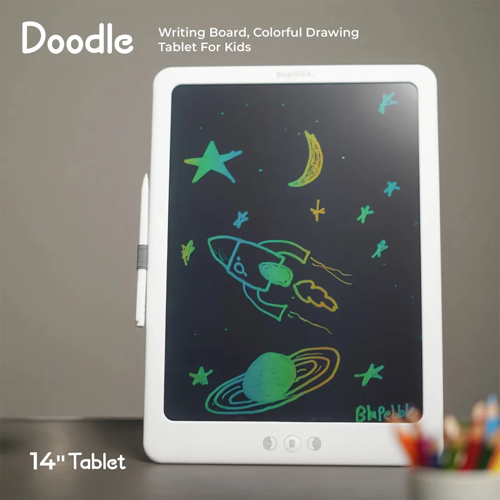 Blupebble 14" LCD Writing & Drawing Tablet for Kids - Image 2
