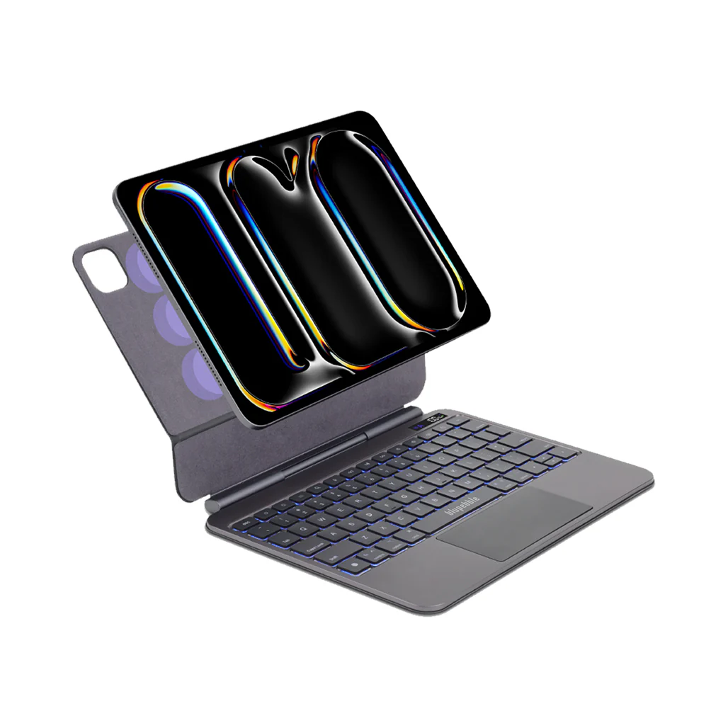 Blupebble Ipad Air 11" M2/M3 Magic Folio Keyboard With Trackpad