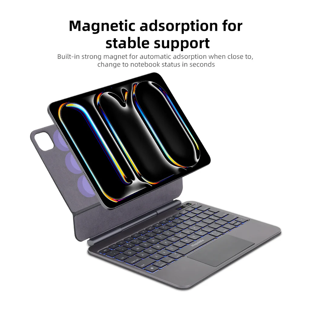 Blupebble Ipad Air 13" M2/M3 Magic Folio Keyboard With Trackpad - Image 5