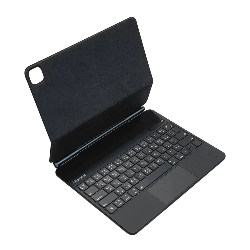 BluPebble iPad Pro 11" (2024) Magic Folio with Trackpad - Backlit Keyboard, Multi-Touch Gestures, and Adjustable Viewing Angles - Image 3