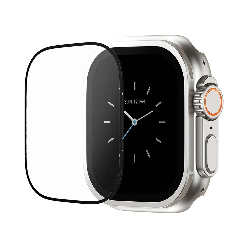 Blupebble Rock Series Graphene Tempered Glass Screen Protector for Apple Watch Ultra 49mm