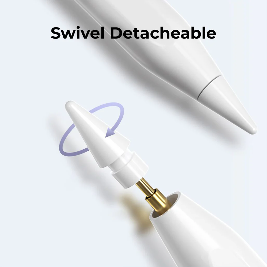 BluPebble Sketch Pro Stylus Pencil - White | Precision Tool for iPad Pro, Air & Mini - Image 6
