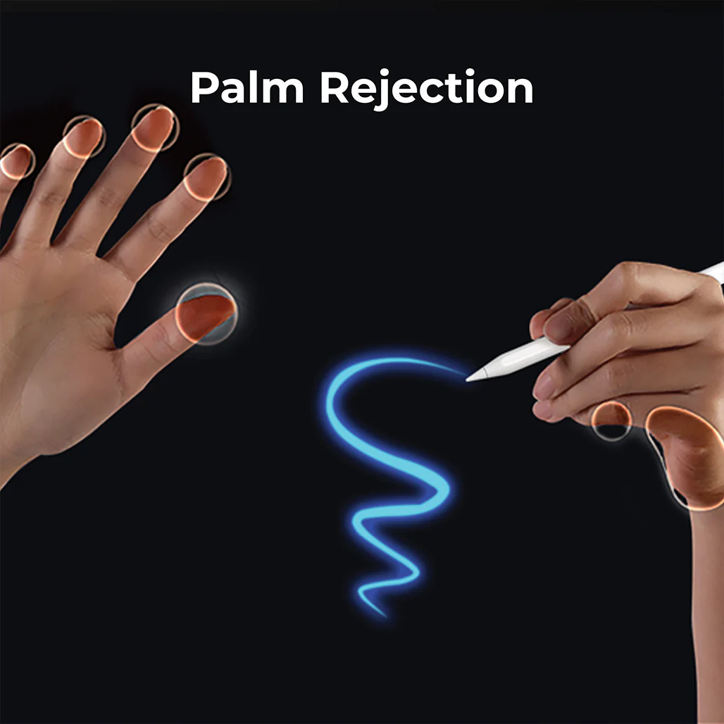 BluPebble Sketch Pro Stylus Pencil - White | Precision Tool for iPad Pro, Air & Mini - Image 8