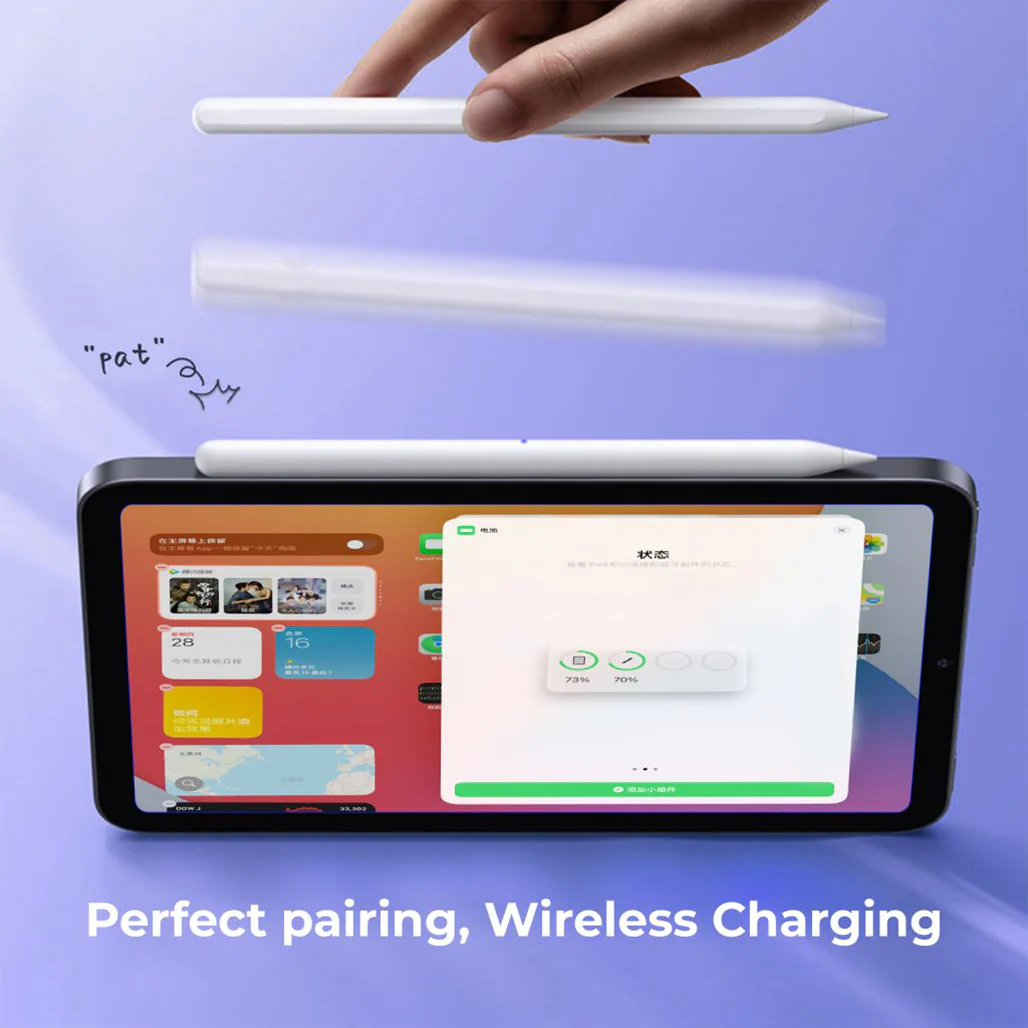 BluPebble Sketch Pro Stylus Pencil - White | Precision Tool for iPad Pro, Air & Mini - Image 9