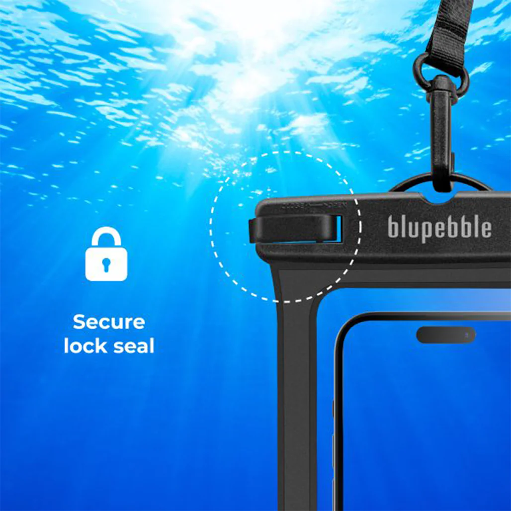 Blupebble Splash Waterproof Bag Black - BP-SPLASH72-BK - Image 3