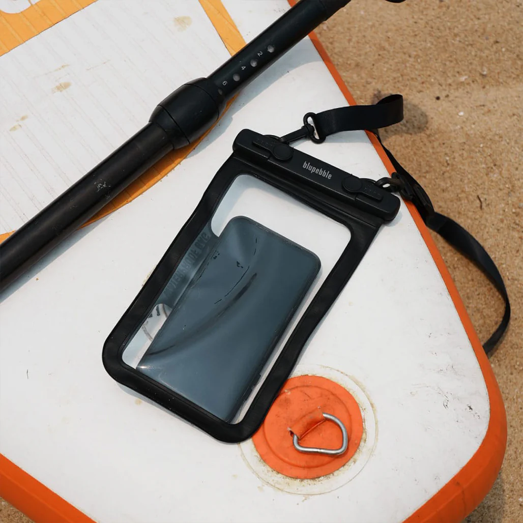 Blupebble Waterproof Floating Phone Pouch for Smartphones up to 8.5″ – IPX8 Rated Dry Bag Case - Image 2