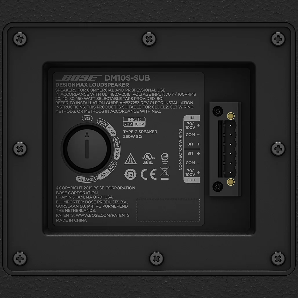 BOSE DM10S-SUB Commercial Subwoofer - Image 3