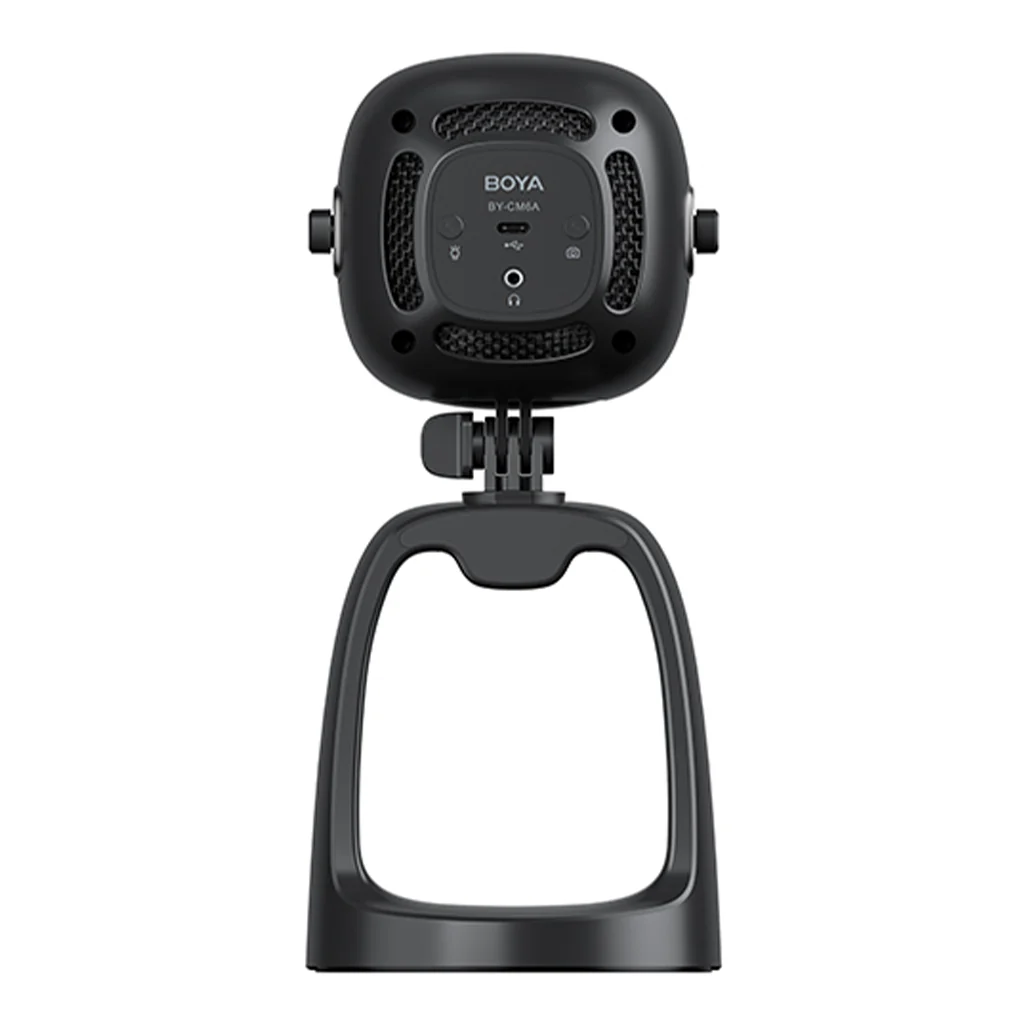 Boya BY-CM6A - All-in-One USB Microphone with 1080p Webcam and LED Ring Light - Image 3