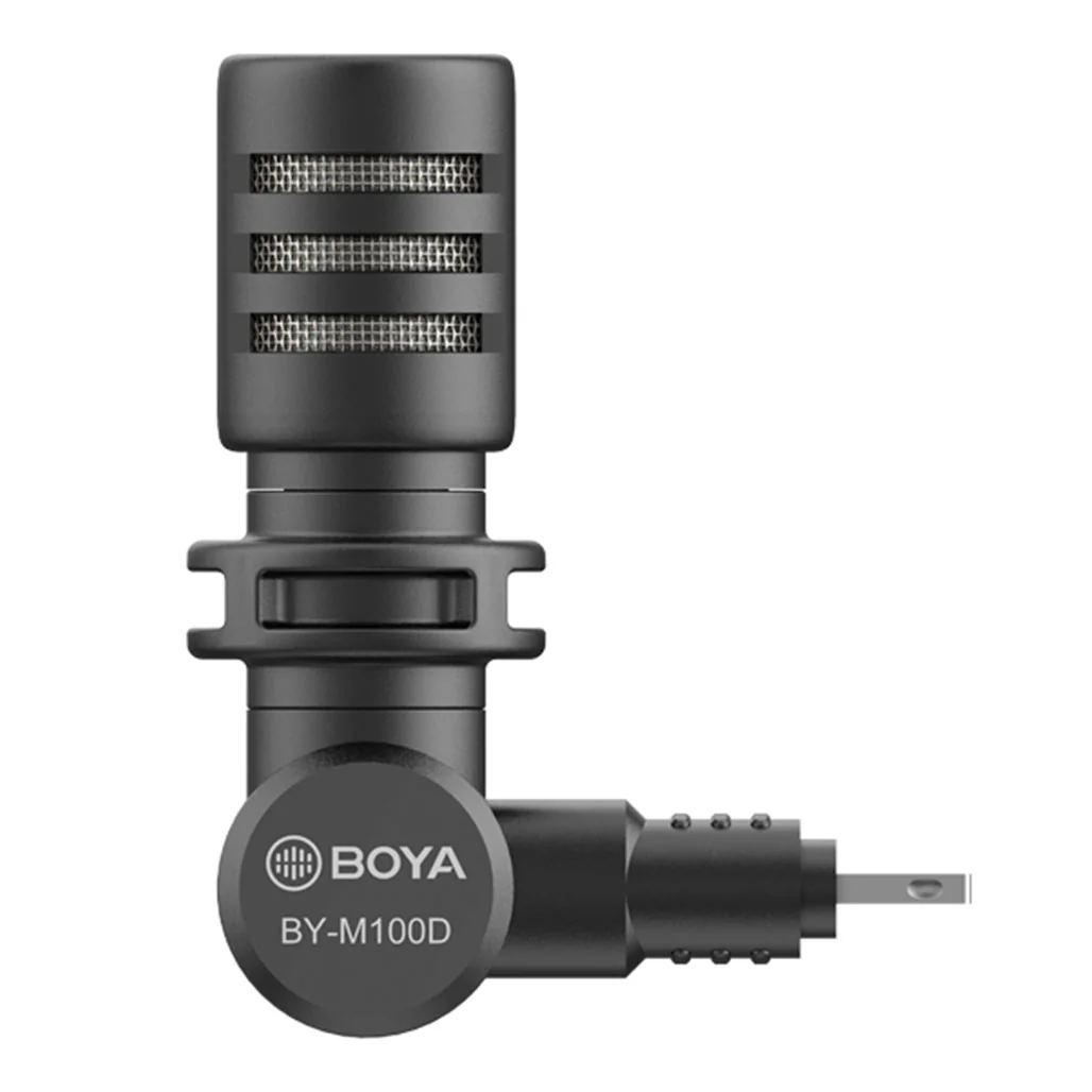 Boya BY-M100D - Miniature Condenser Microphone for iOS Devices - Image 2
