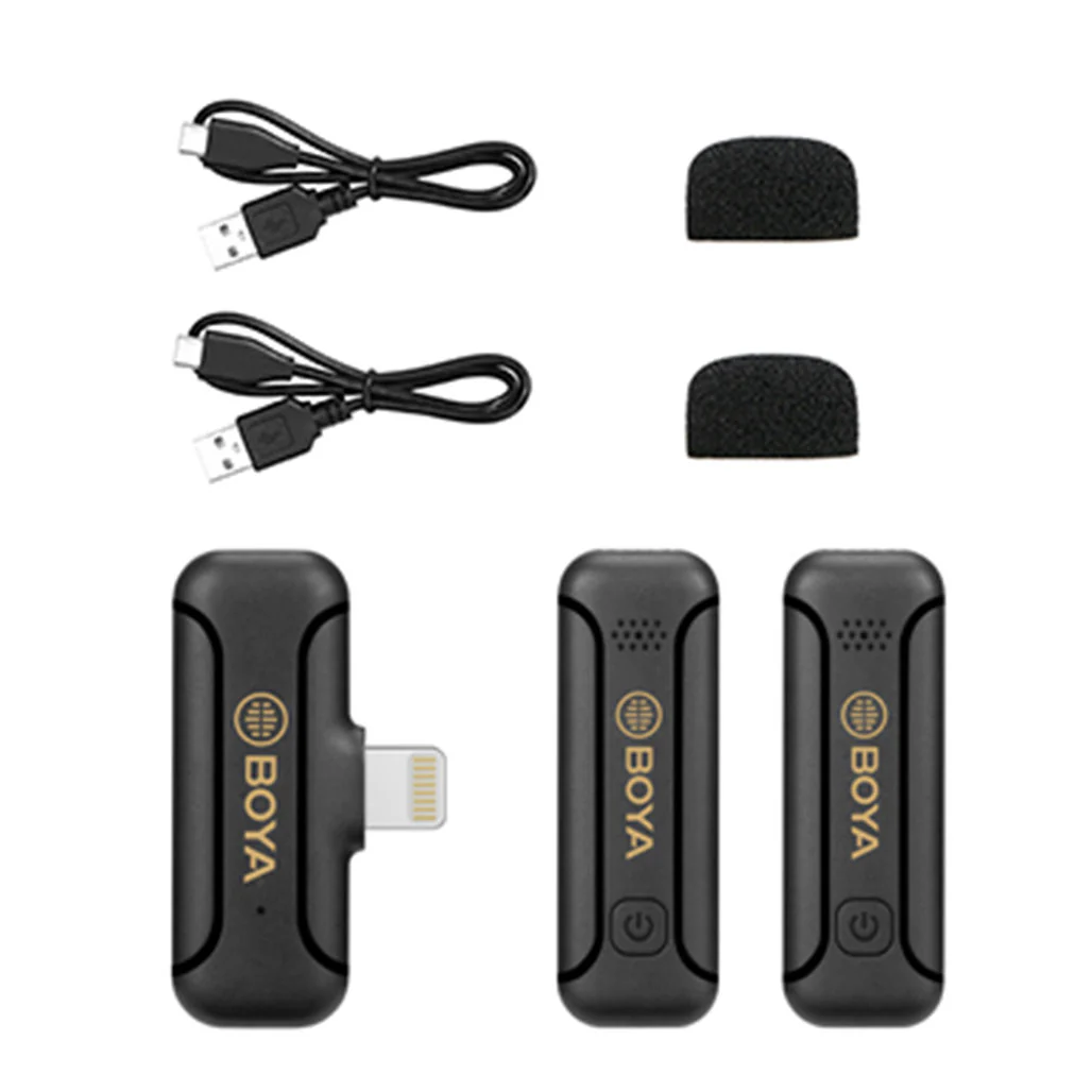 Boya BY-WM3T2-D2 - Mini 2.4GHz Wireless Microphone System - Image 4