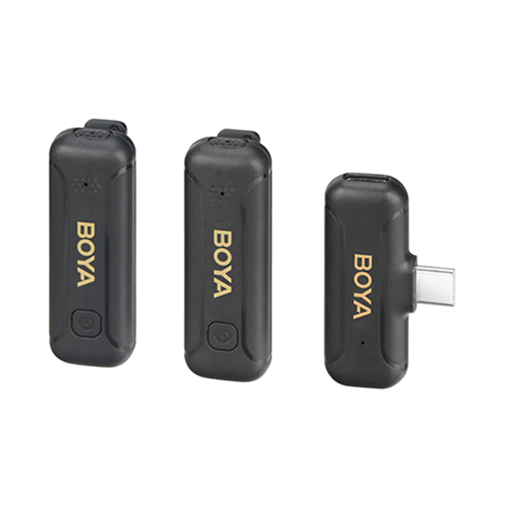 Boya BY-WM3T2-U2 - 2.4GHz Dual-Channel Wireless Microphone System or USB-C Devices - Image 2