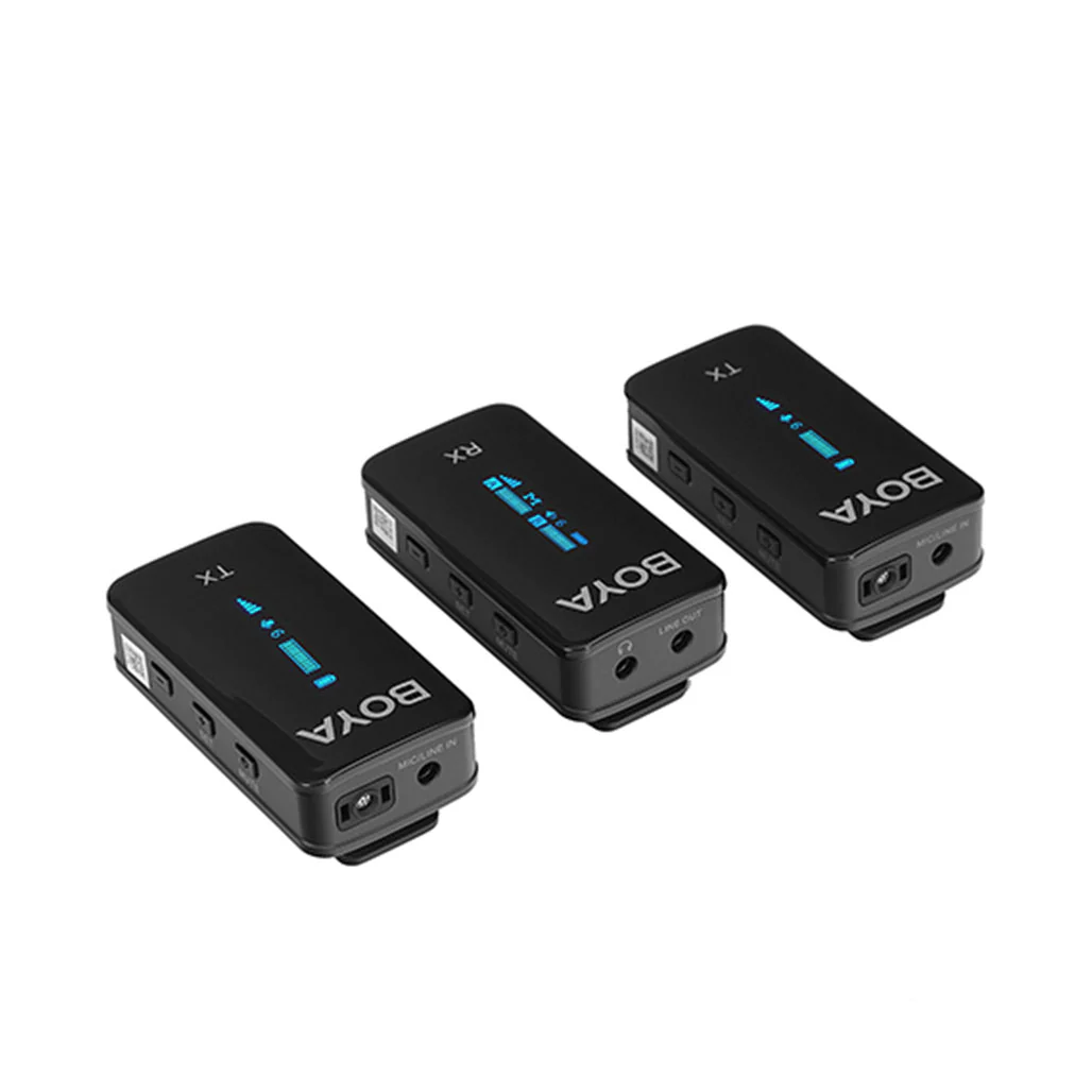 Boya BY-XM6-S2 - 2.4GHz Ultra-Compact Wireless Microphone System - Image 4