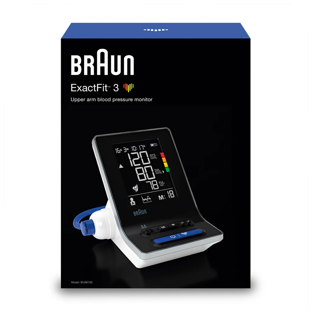 Braun ExactFit™ 3 Upper Arm Blood Pressure Monitor | Clinically Accurate, Comfortable, and Easy-to-Use - Image 3
