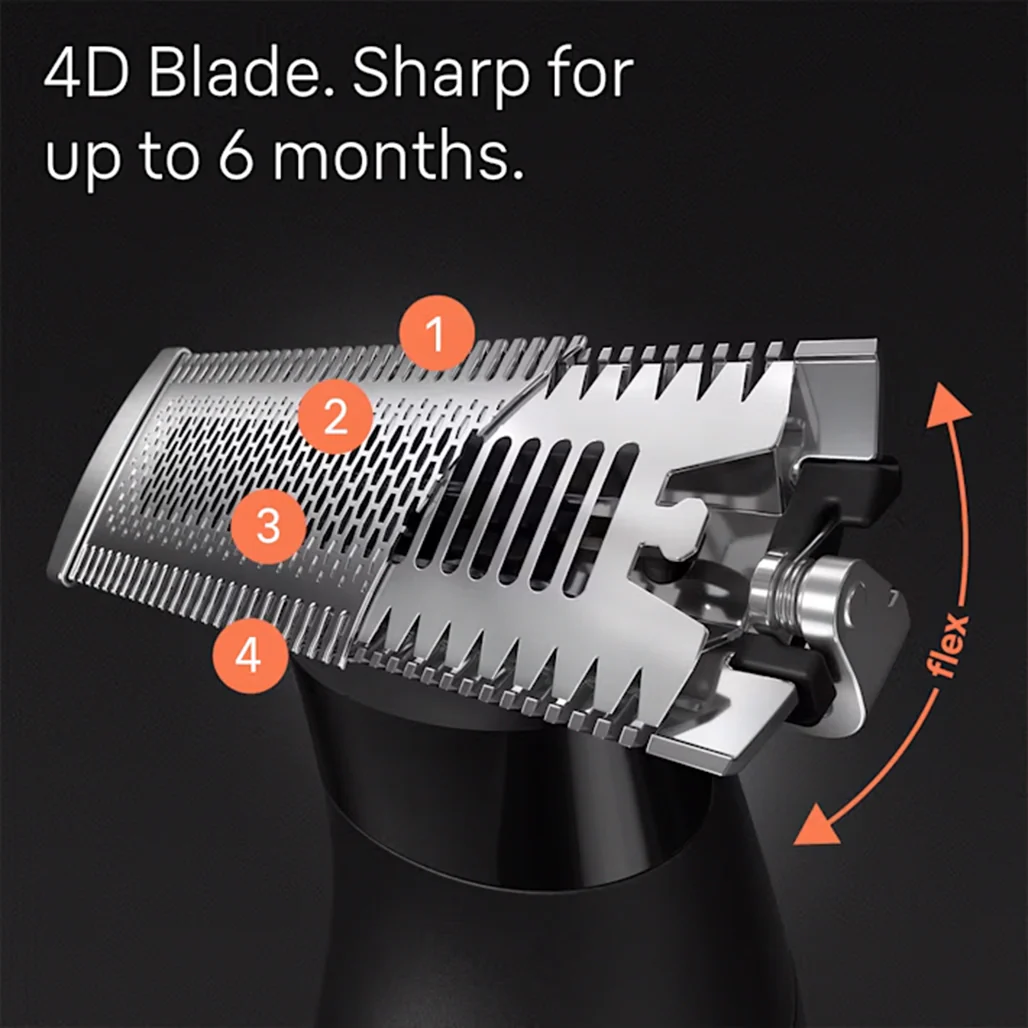Braun XT3100 Series X 3 Hybrid Trimmer for Face - Image 5
