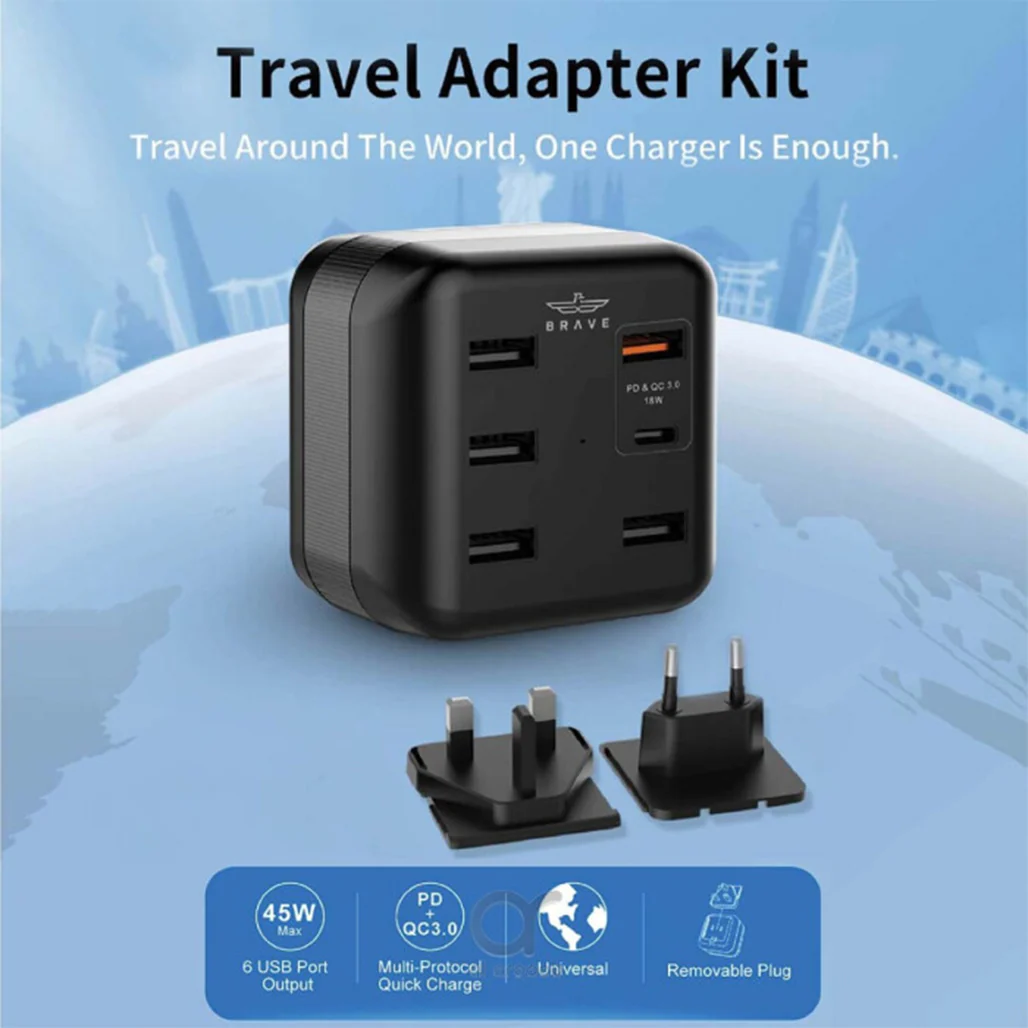 Brave 6-Port Power Adapter - BMP-006 - Image 4