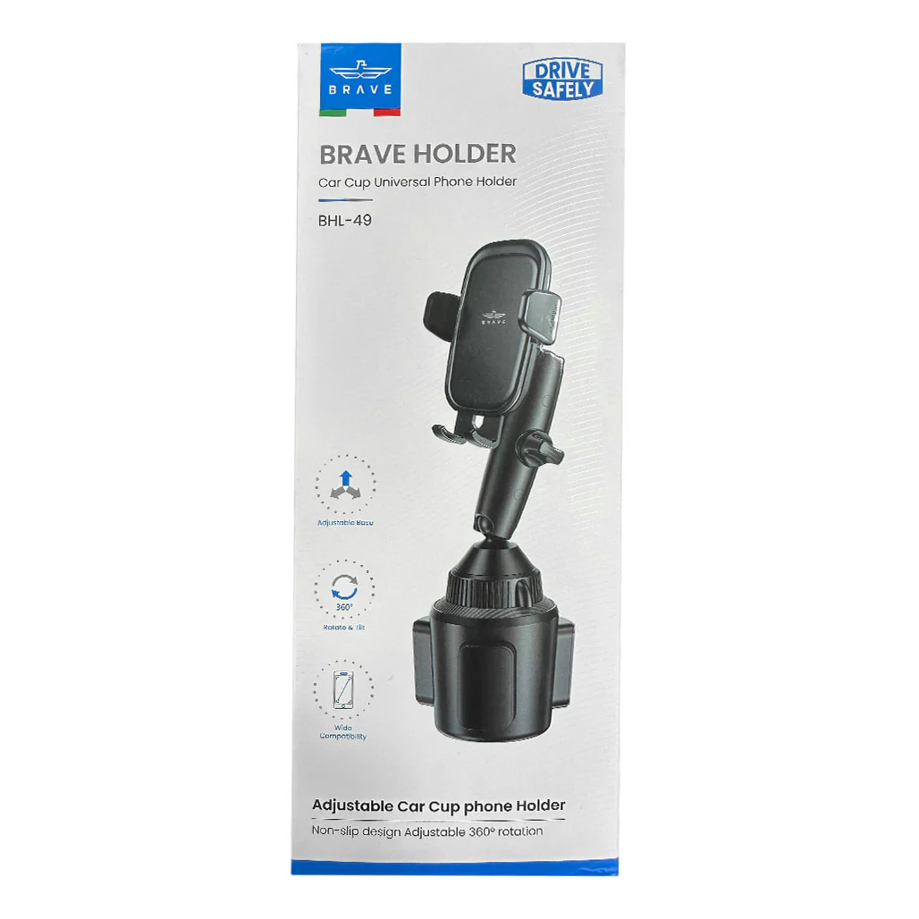 Brave BHL-49 - Universal Phone Holder for Car Cup - Image 3