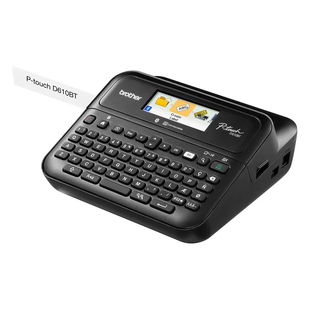 Brother PT-D610BT Label Printer | Bluetooth, Customizable Labels - Image 2