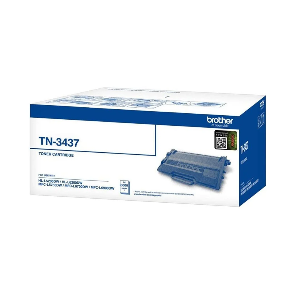 Brother TN-3437 Toner Cartridge - Black