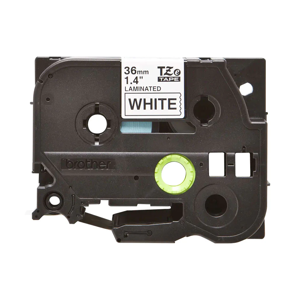 Brother TZe-261 Labelling Tape Cassette – Black on White, 36mm wide - Image 2