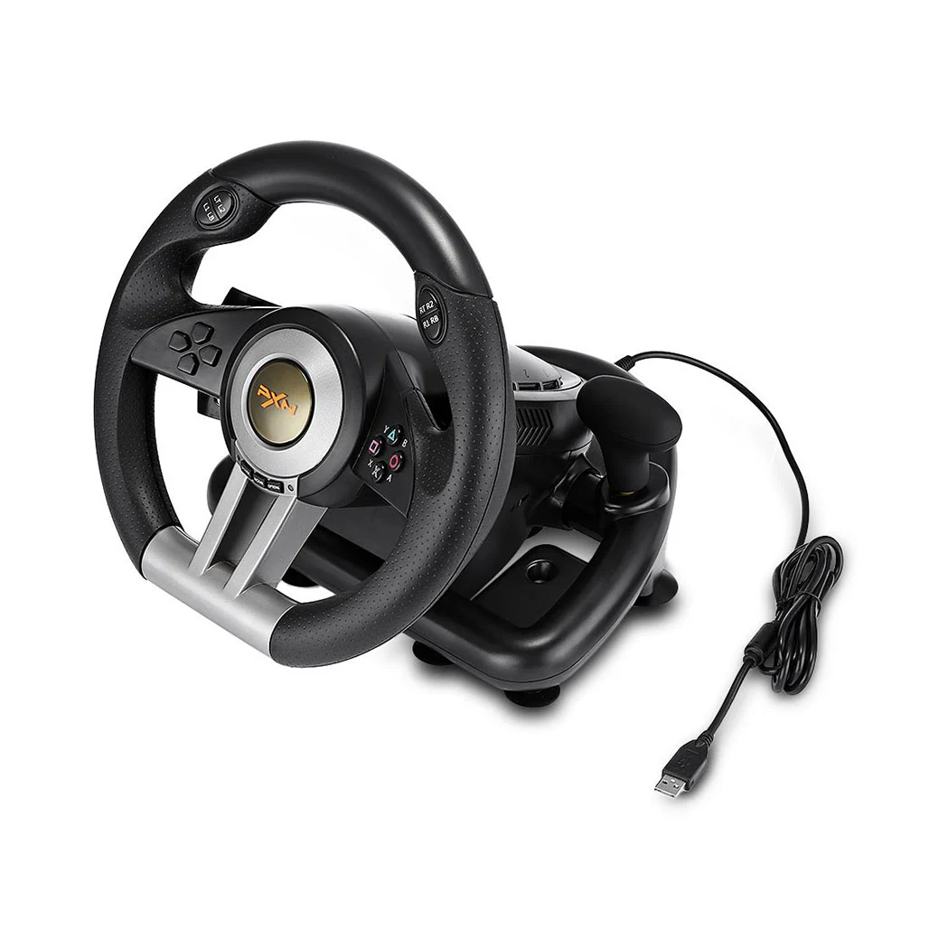 PXN V3 Pro Racing Steering Wheel with Pedals - Image 3
